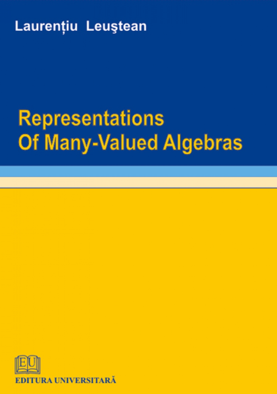 Representations of many-valued algebras