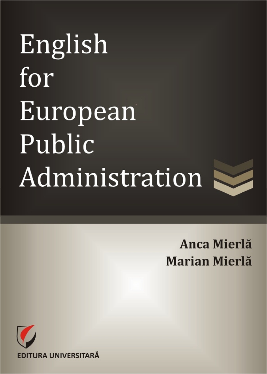 ENGLISH FOR EUROPEAN  PUBLIC  ADMINISTRATION